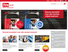 Tablet Screenshot of firelux.nl